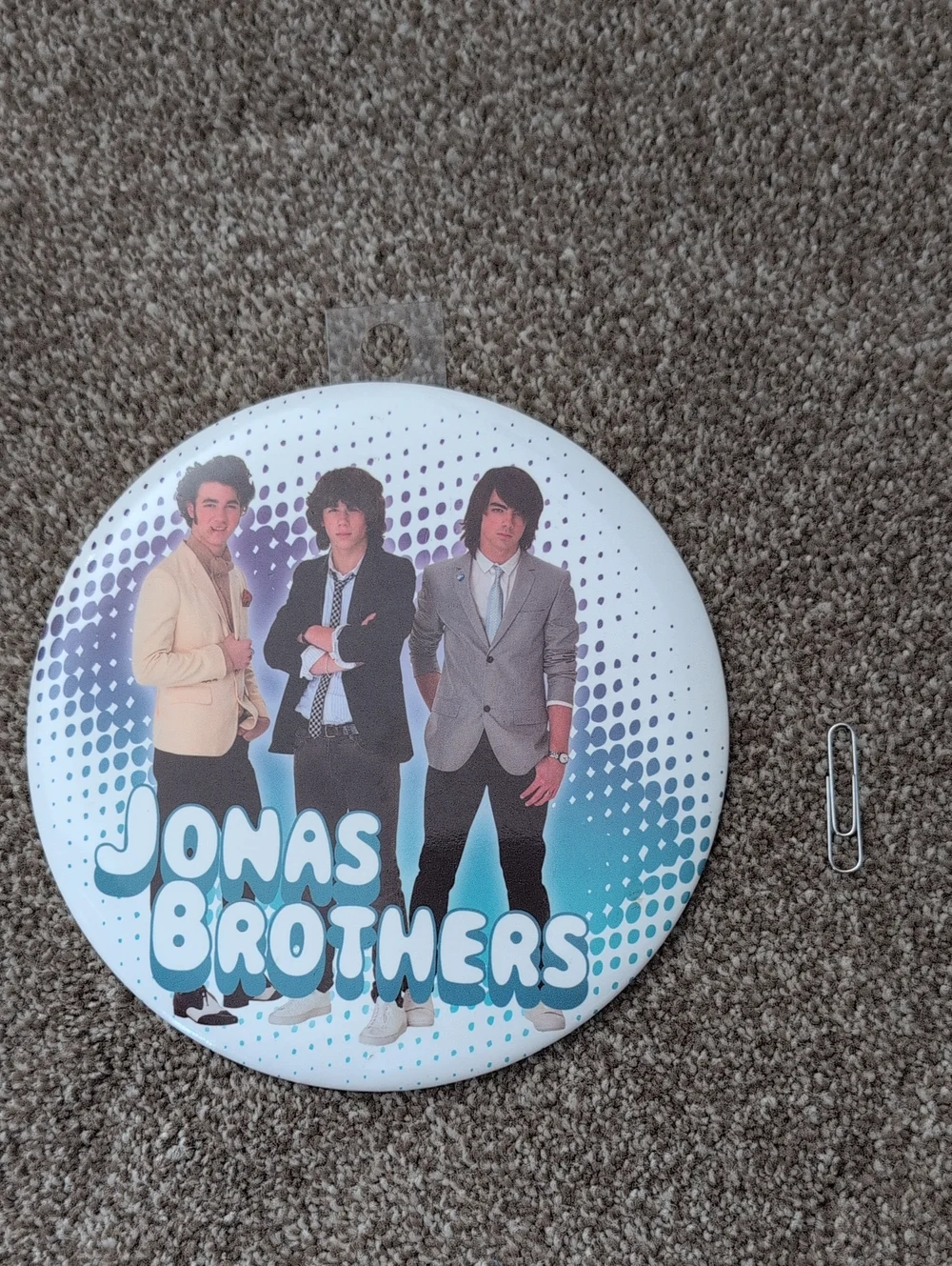 New Old School Jonas Brothers Frame/Pin